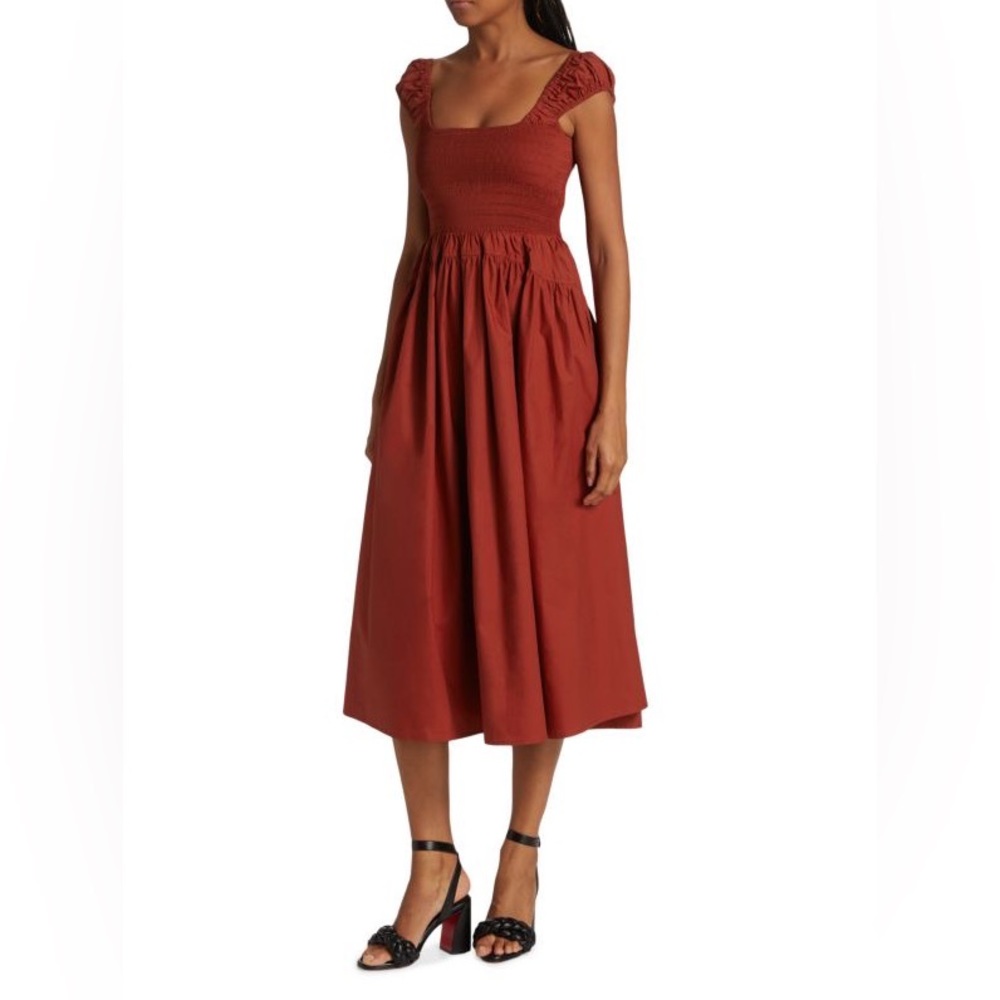 moon river burgundy dress